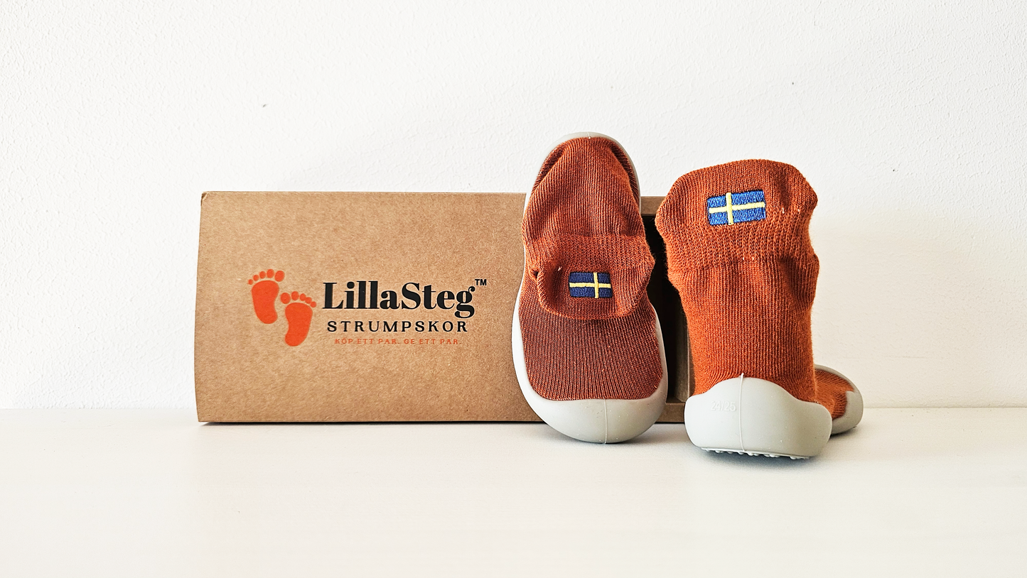 LillaSteg® Strumpskor - SVEA Limited Edition